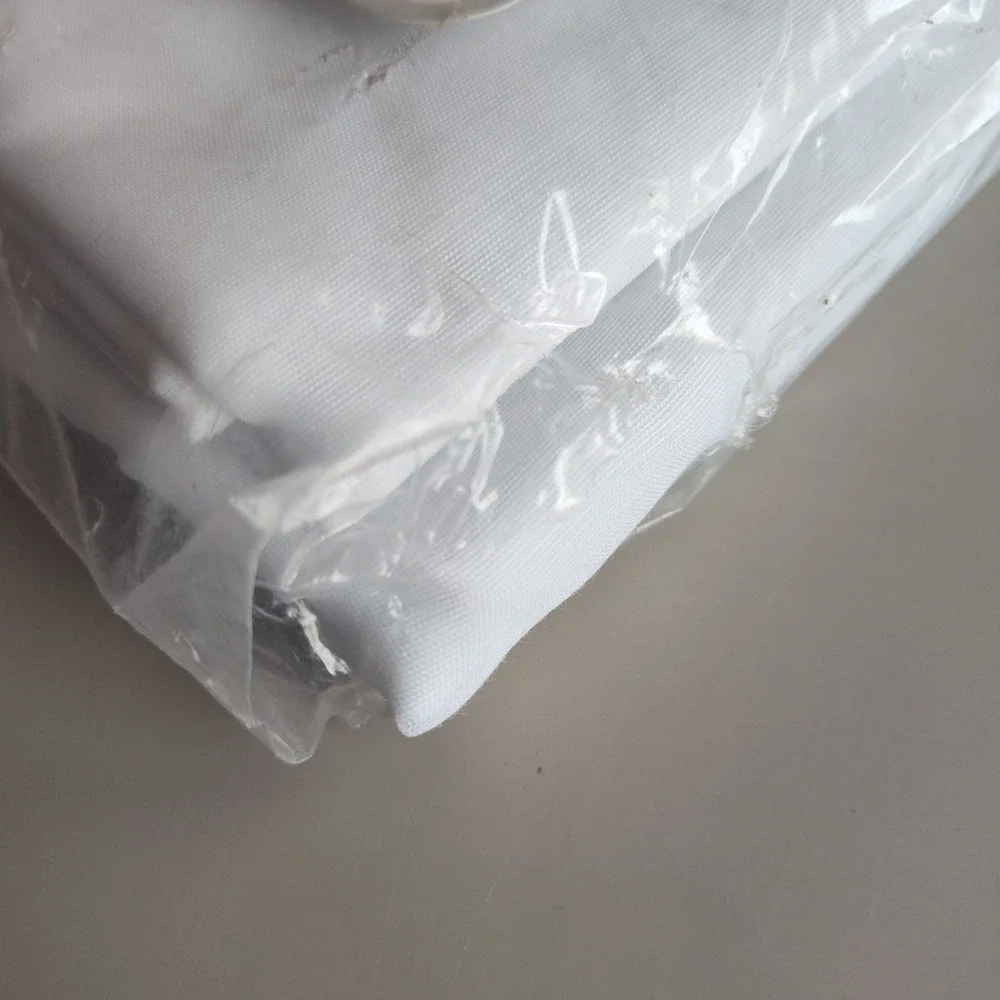 Sears Window Fashions Spindrift Vintage Curtain Pair Winter White Semi Sheer